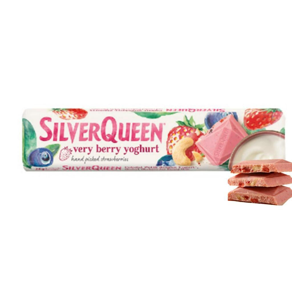 Silverqueen Cokelat Very Bery Yoghurt 2 x 62 gr