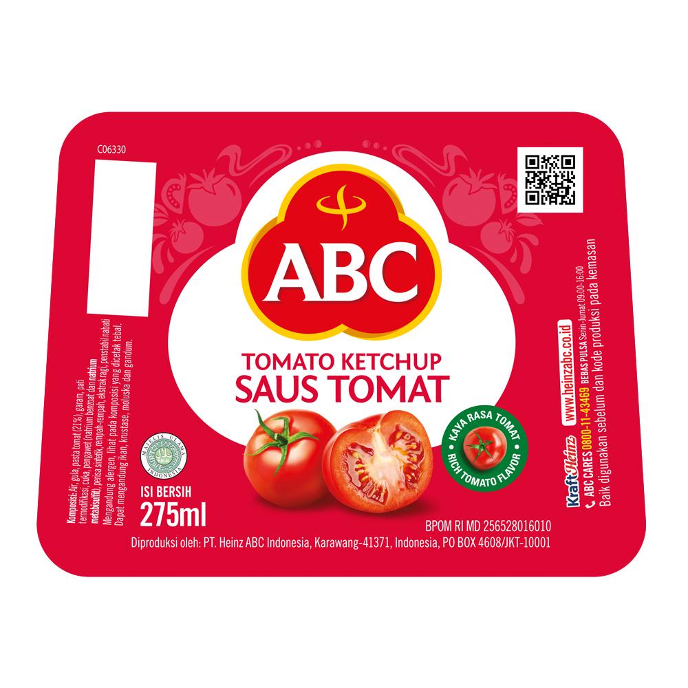 ABC Saus Tomat Botal 12 x 270 mL