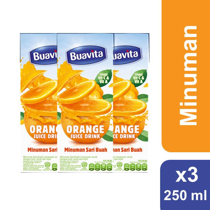 Buavita Orange 3 x 250ml
