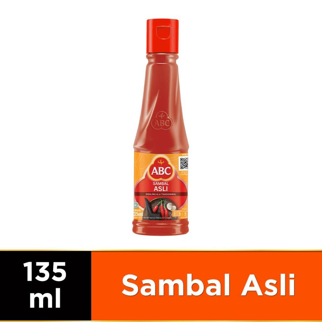 ABC Sambal Asli 135 mL + Kecap Manis 275 mL