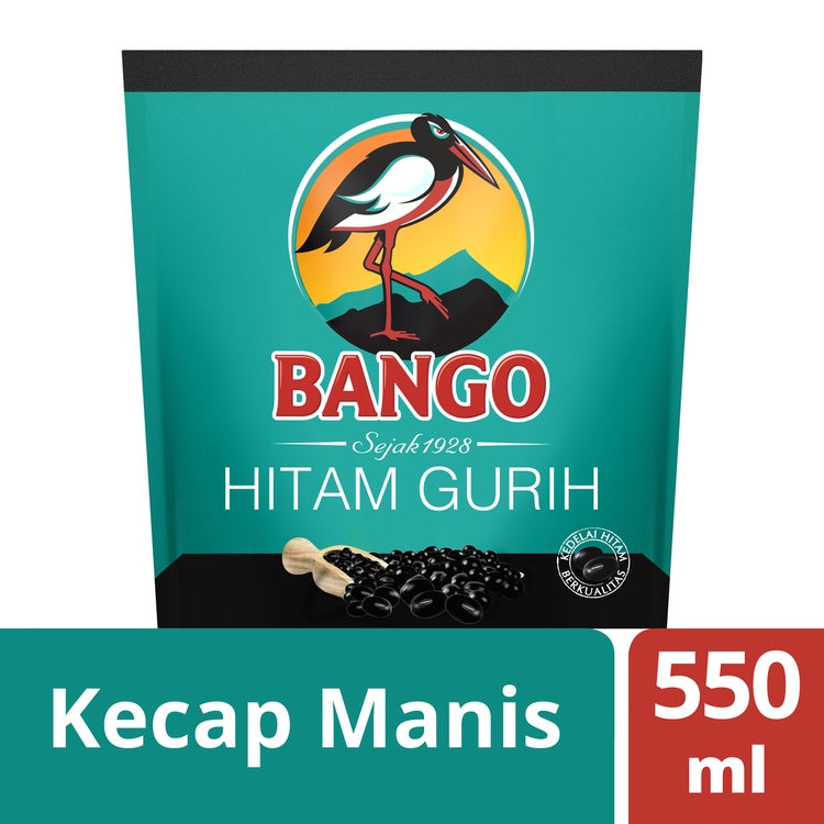 Bango Kecap Manis Hitam Gurih 550ML Twinpack