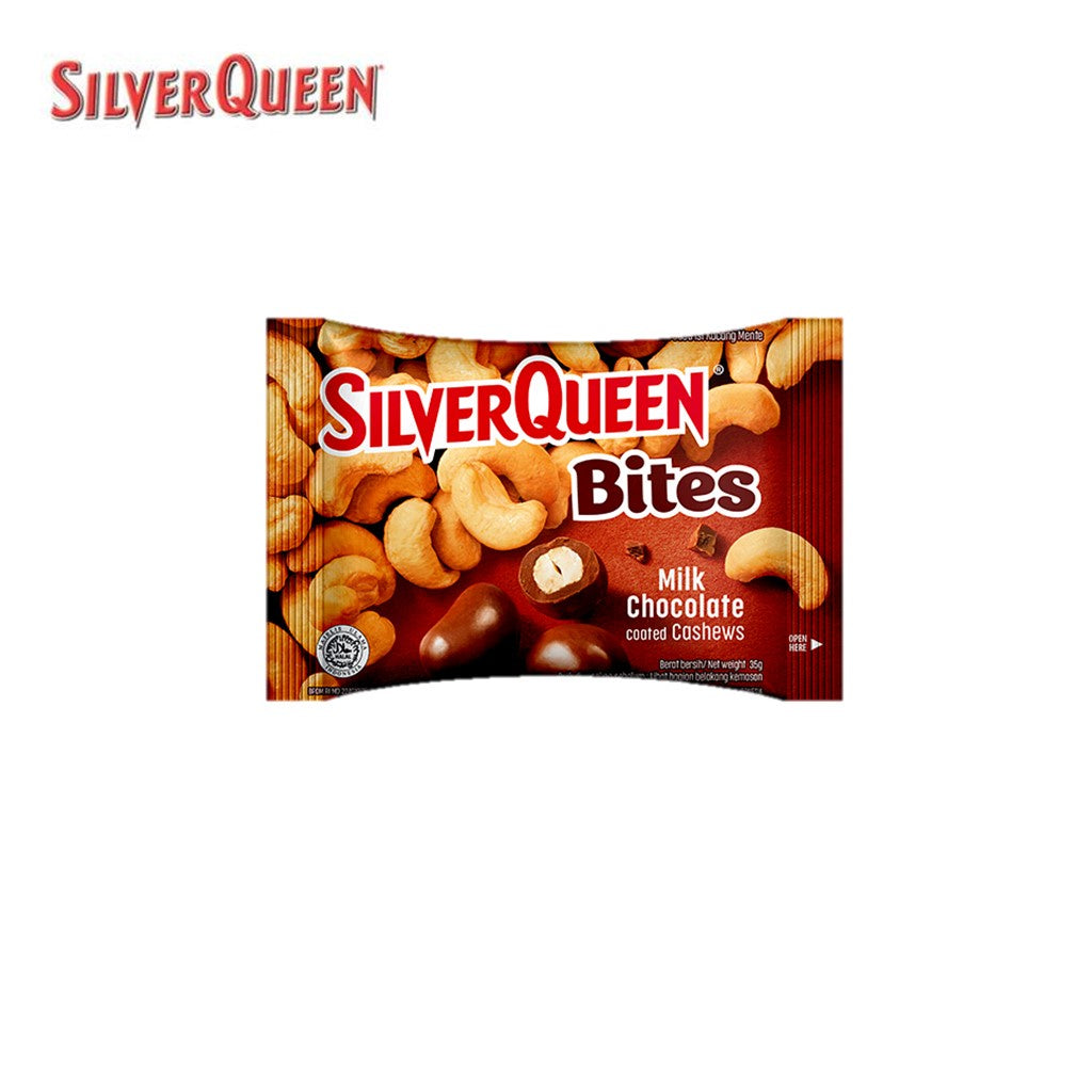 Silver Queen Cokelat Bites Milk Chocolate 30gr x 2