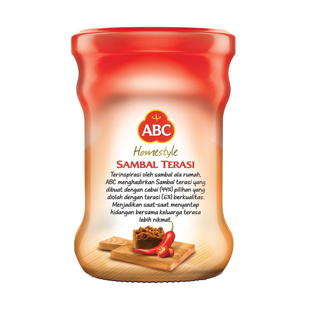 ABC Kecap Manis 135 ml & Sambal Terasi 180 gr