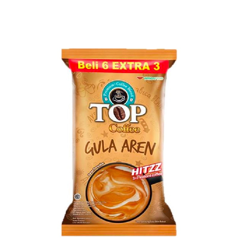 Top Coffee Kopi Instan Gula Aren Pouch 9 x 22 gr