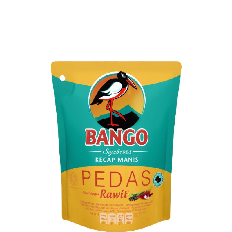 Bango Kecap Manis Pedas 210ml