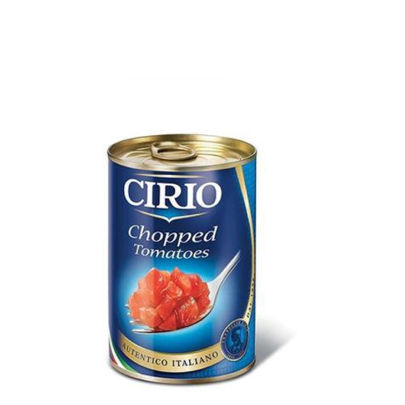 Cirio Makanan Kaleng Tomat Cacah 400 gr