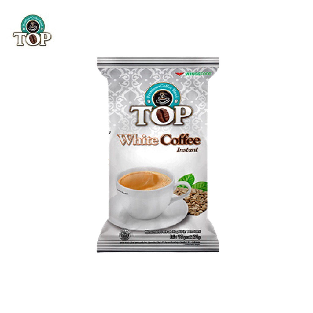 Top Coffee Kopi Instan White Pack 21 gr isi 10 pcs