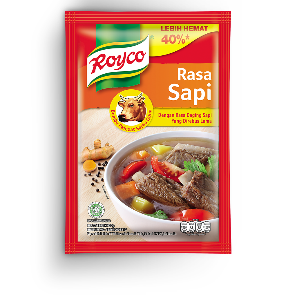 Royco Bumbu Penyedap Rasa Kaldu Sapi 2 x 220 gr