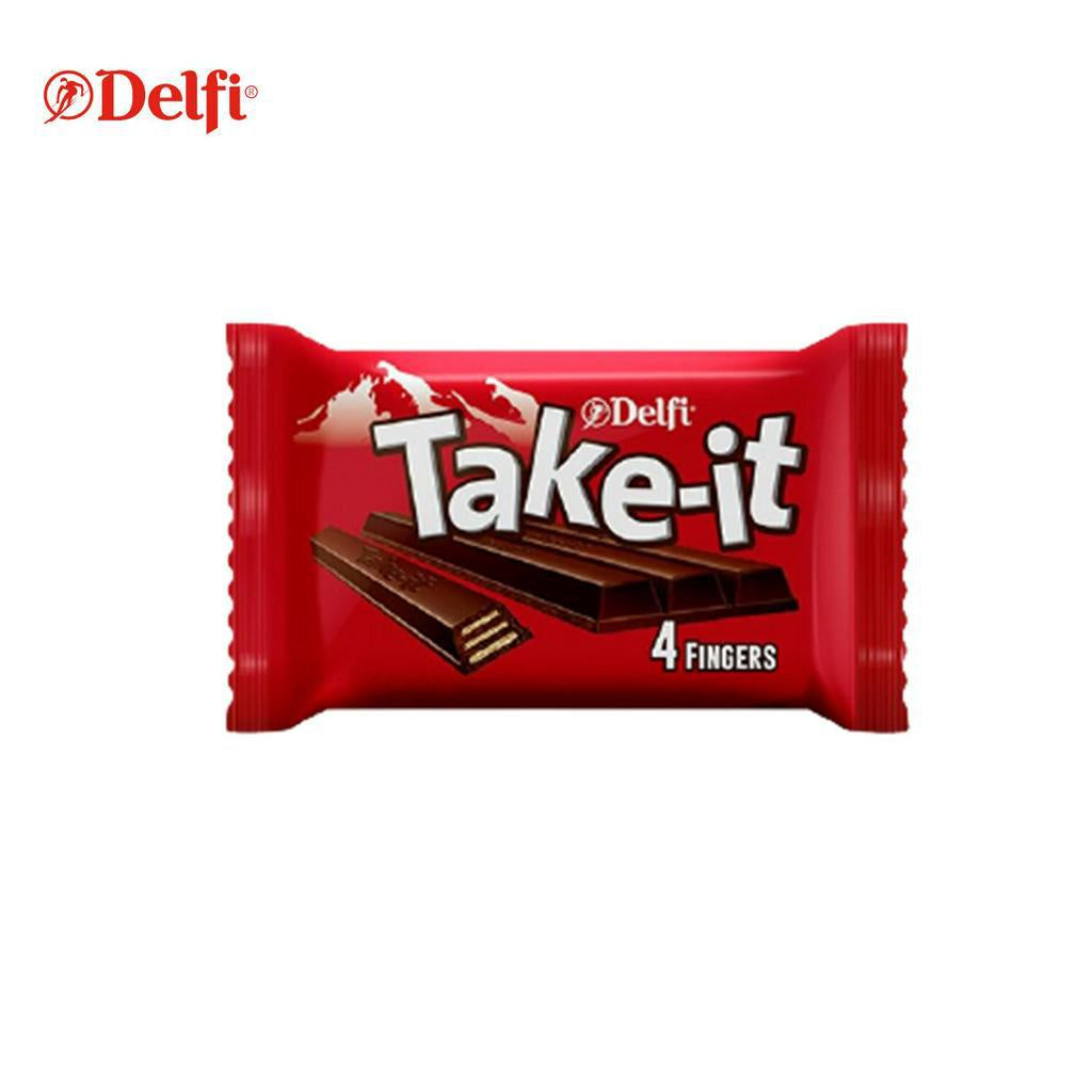 Delfi Take It 4 Fingers Chocolate 2 x 35 gr