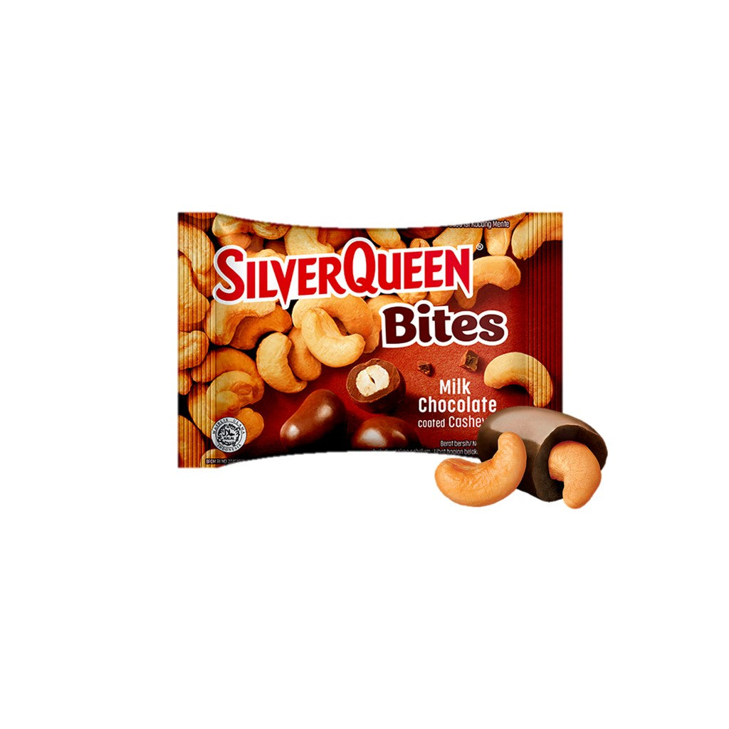 Silver Queen Cokelat Bites Milk Chocolate 30gr x 2