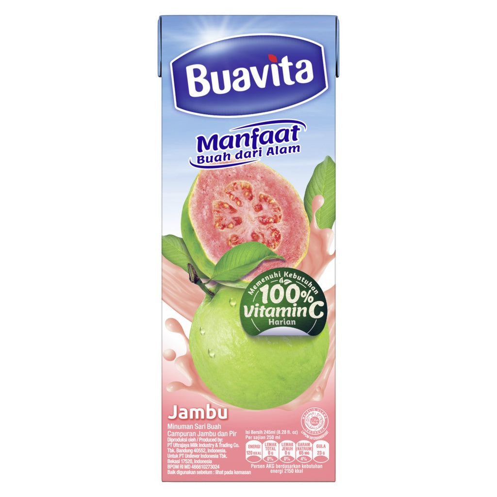 Buavita Jus Jambu Guava Juice 2 x 245 mL