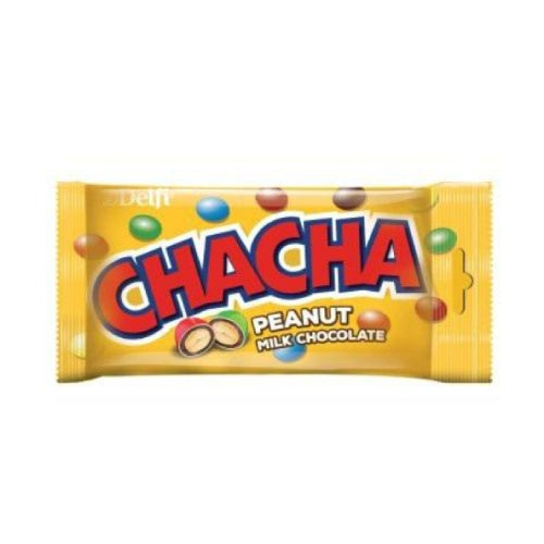 Delfi Chacha Cokelat Kacang Milk 35 gr x 2