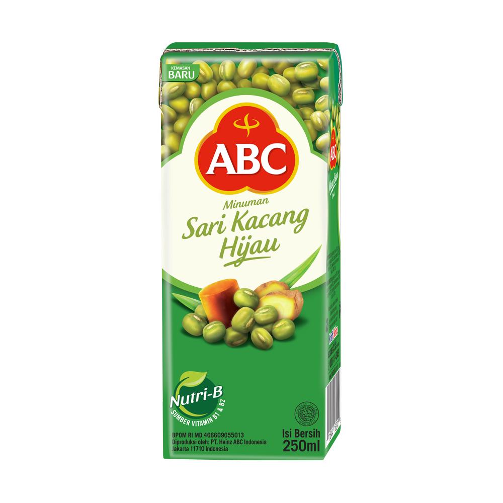 ABC Minuman Sari Kacang Hijau 250 mL x 12