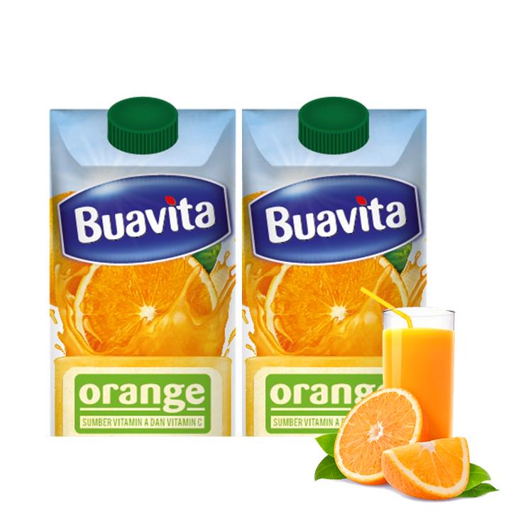 Buavita Minuman Jus Jeruk 2 x 1000 mL