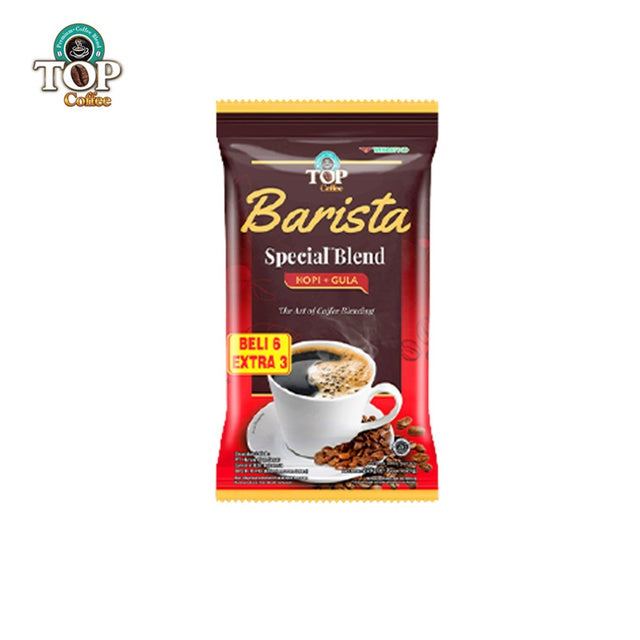 Top Coffee Kopi Barista Special Blend Pack 25 gr isi 6 + 3 pcs
