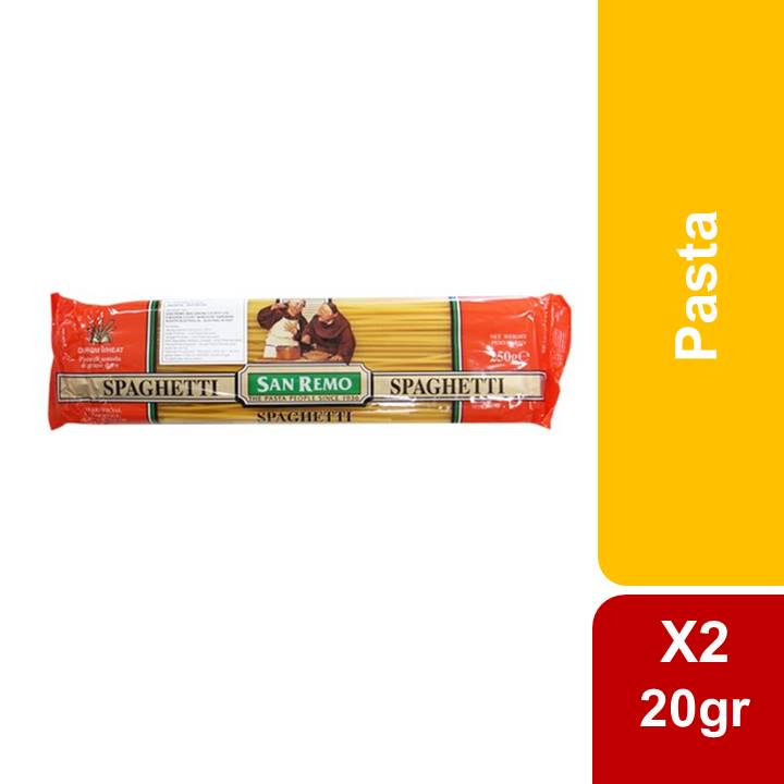 San Remo Pasta Spaghetti 2 x 250 gr