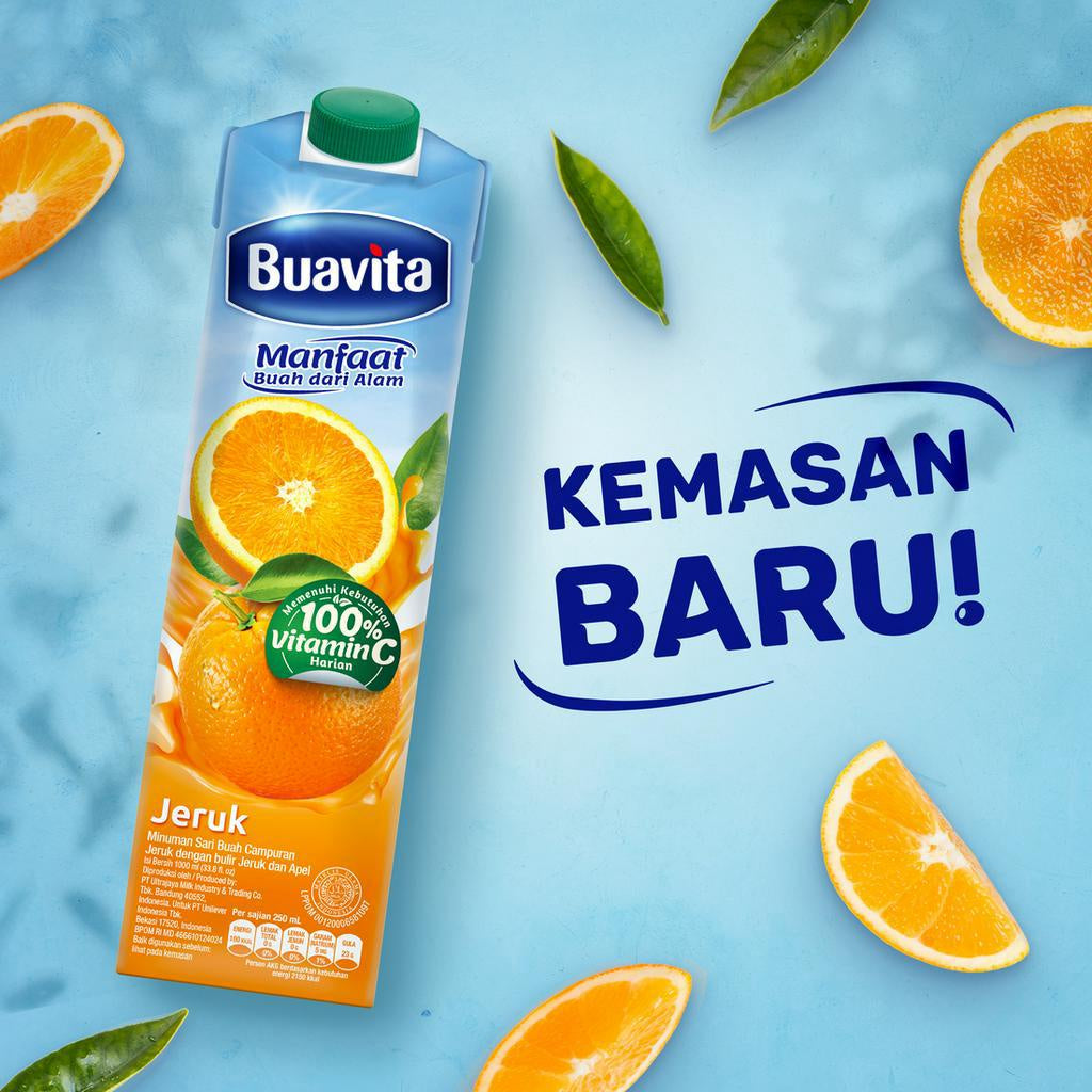 Buavita Jus Buah Asli Jeruk 1000ml