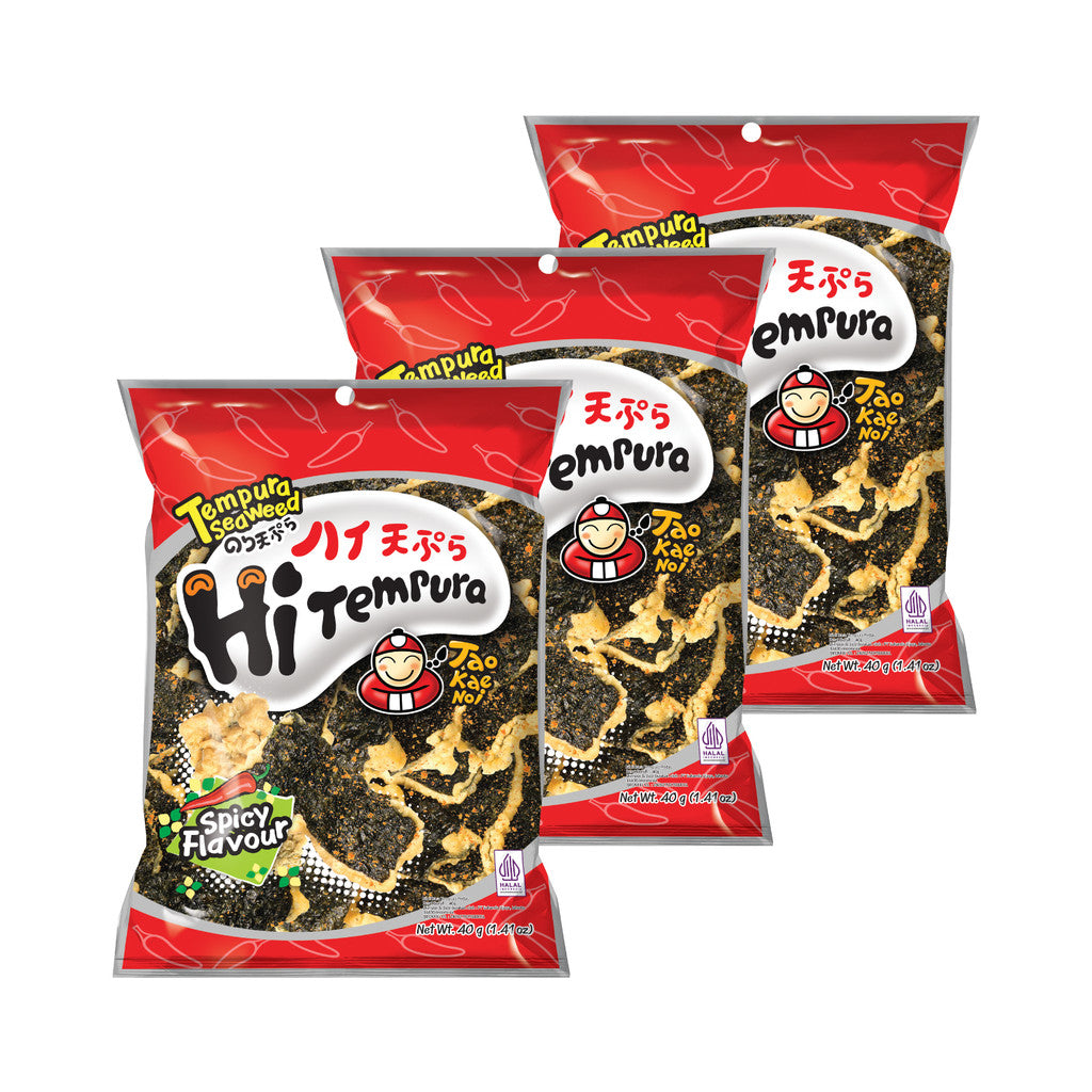 Tao Kae Noi Hi Tempura Spicy 40gr x 3 pcs
