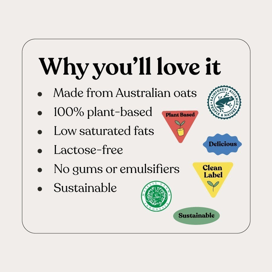 OATSIDE Oat Milk Chocolate Straw (Kemasan dengan Sedotan) 200ml x 3 pcs