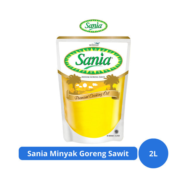 Sania Minyak Goreng Sawit Premium Cooking Oil Pouch 2L