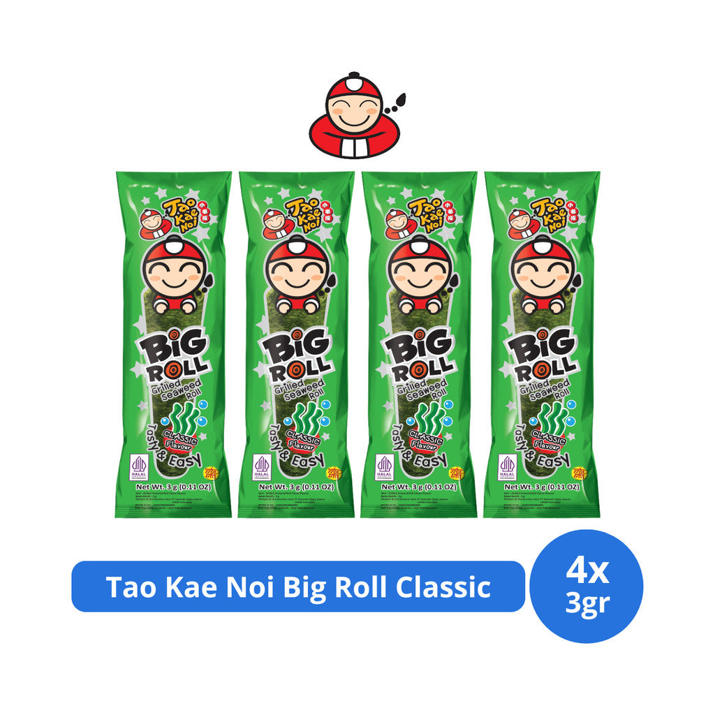 Tao Kae Noi Big Roll Classic 3gr x 4 pcs