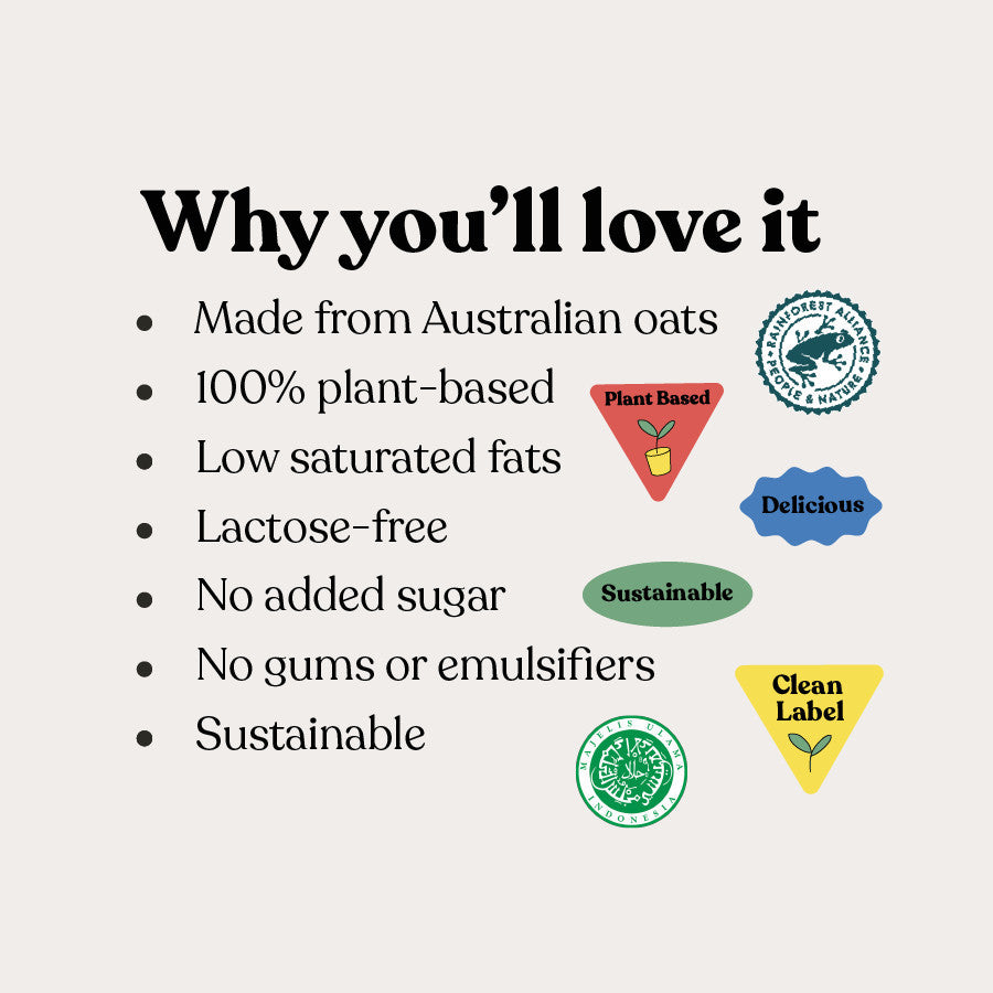 OATSIDE Oat Milk Barista Blend 1L x 2 pcs