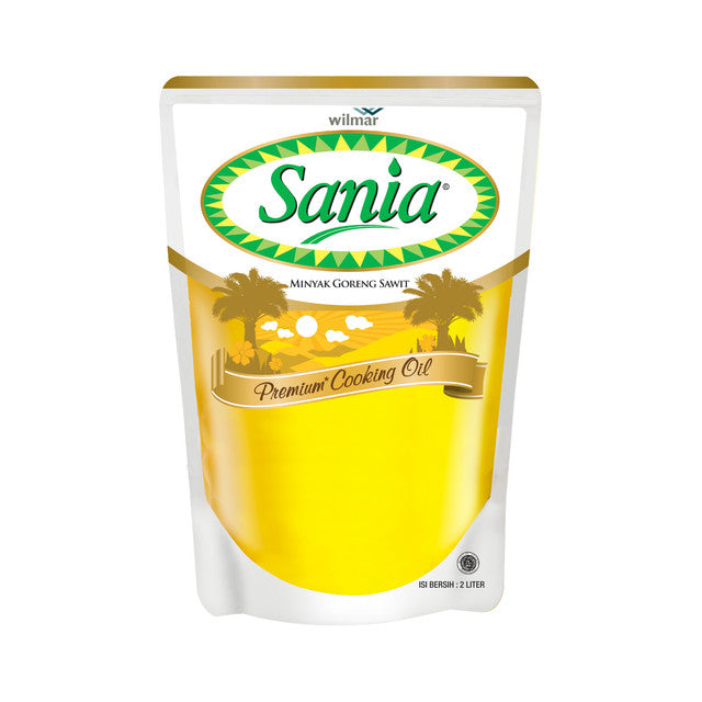 Sania Minyak Goreng Sawit Premium Cooking Oil Pouch 2L