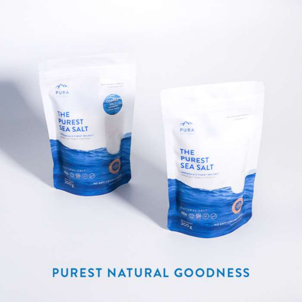 PURA Sea Salt Fine 300gr | Garam Laut Halus x 2 pcs
