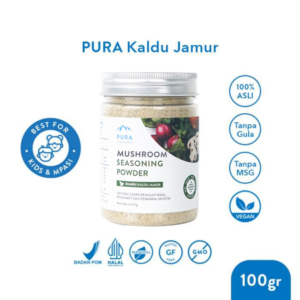 PURA Kaldu Jamur 100gr x 3 pcs