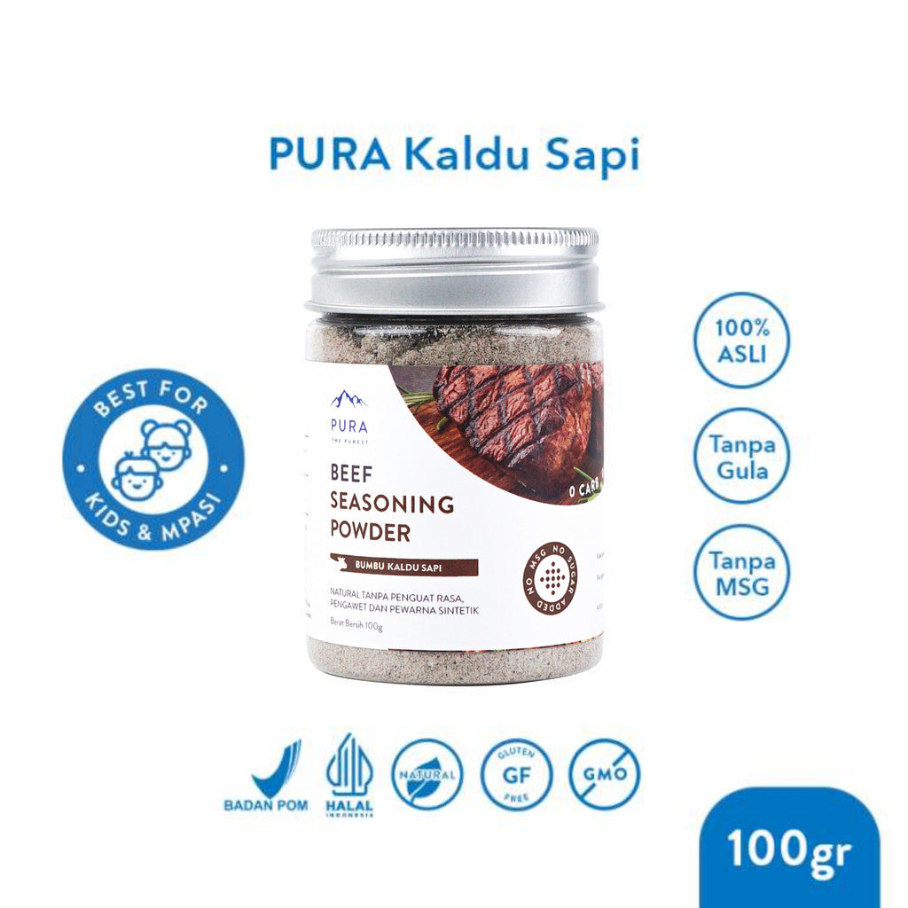 PURA Kaldu Sapi 100gr x 3 pcs