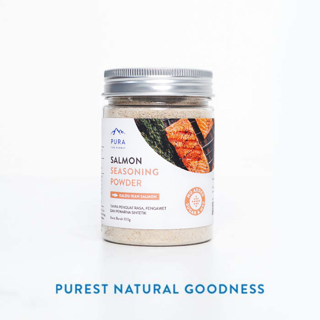 PURA Kaldu Ikan Salmon 100gr x 3 pcs