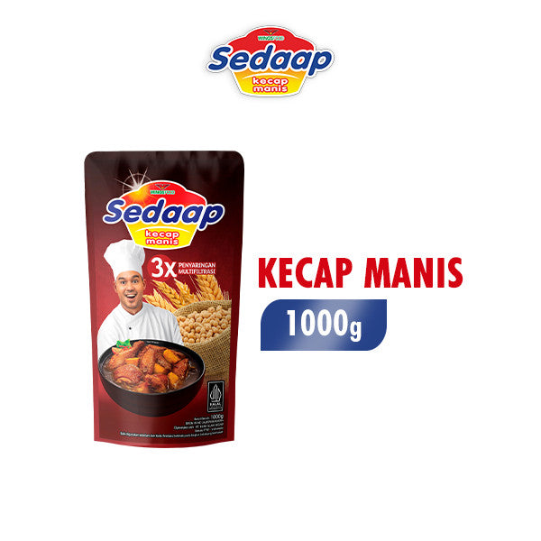 Sedaap Kecap Pouch 1000 gr x 3