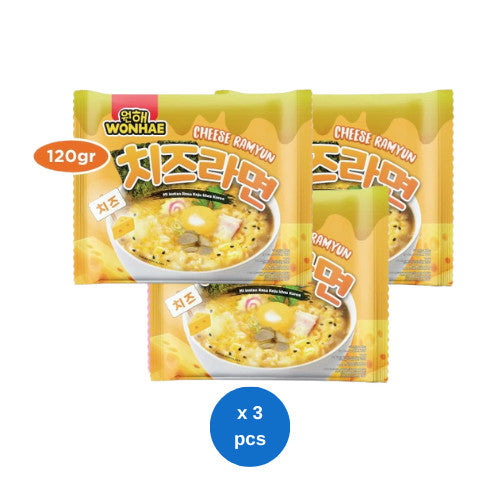 Wonhae Cheese Ramyun 120gr x 3 pcs