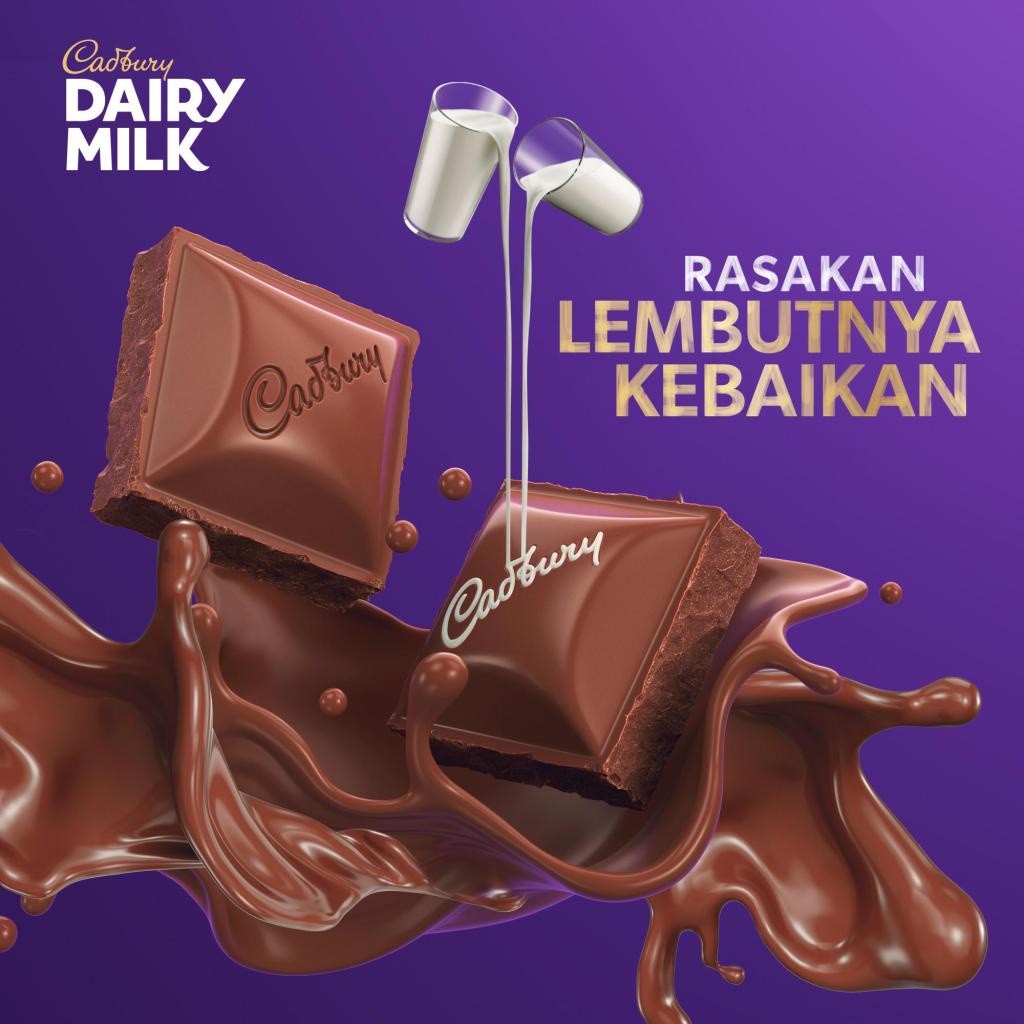 Cadbury Coklat Cashew Nut Regular 52g Untuk Camilan x 3