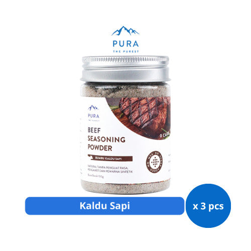 PURA Kaldu Sapi 100gr x 3 pcs