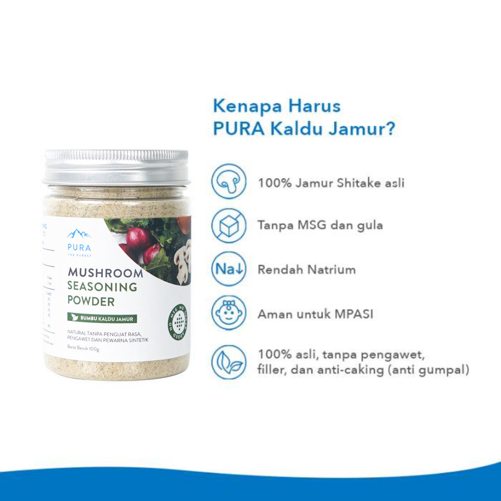 PURA Kaldu Jamur 100gr x 2 pcs