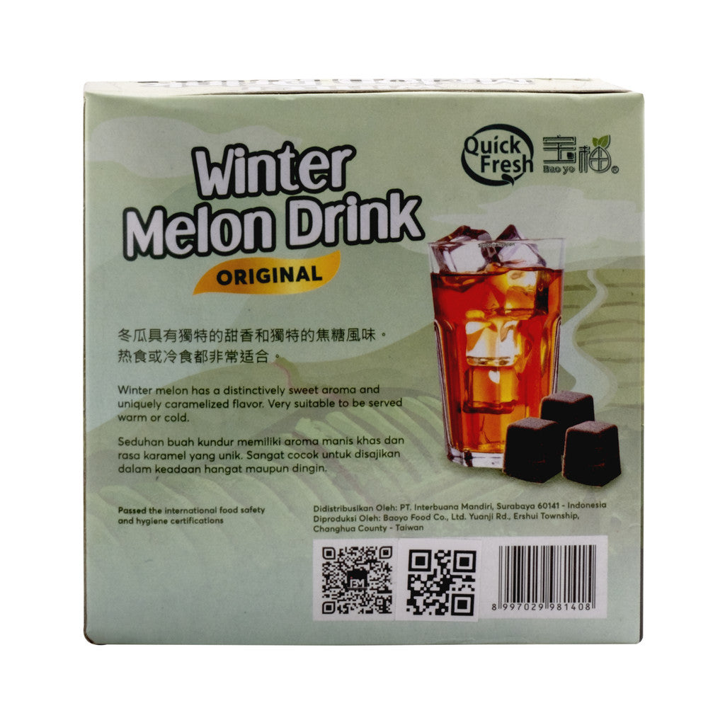 Quick Fresh Winter Melon Tea Original 570gr x 2 pcs