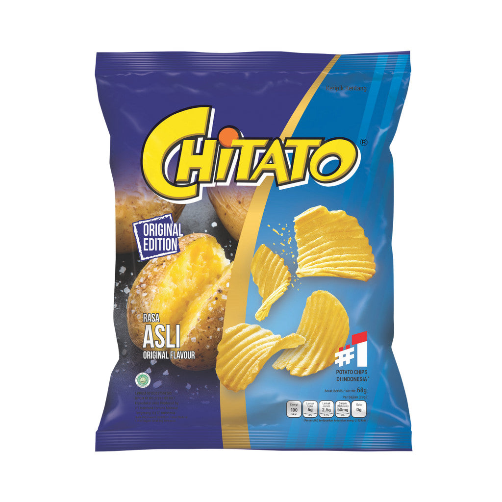 Chitato Keripik Kentang Rasa Original 68gr
