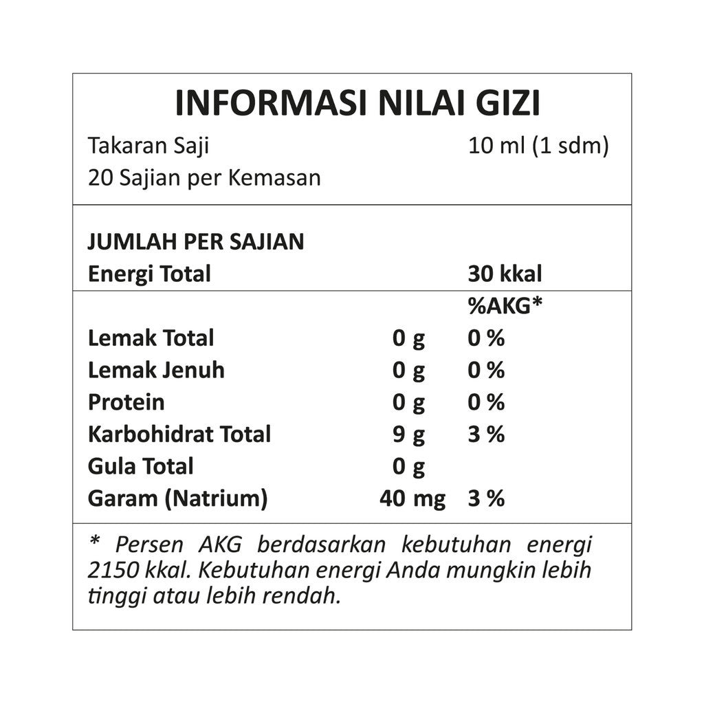 Tropicana Slim Kecap Manis 200ml + Kecap Asin 200ml