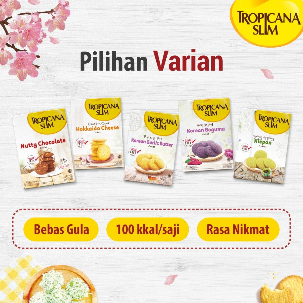 Tropicana Slim Nutty Chocolate 10s @ 20gr