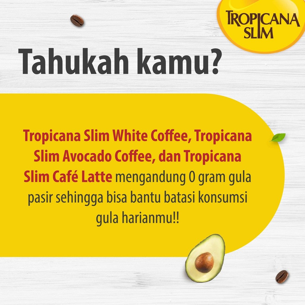 Tropicana Slim Avocado Coffee 4s @ 14gr