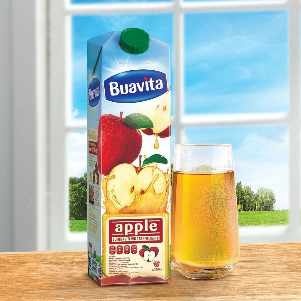 Buavita Jus Buah Asli Apel 1000ml