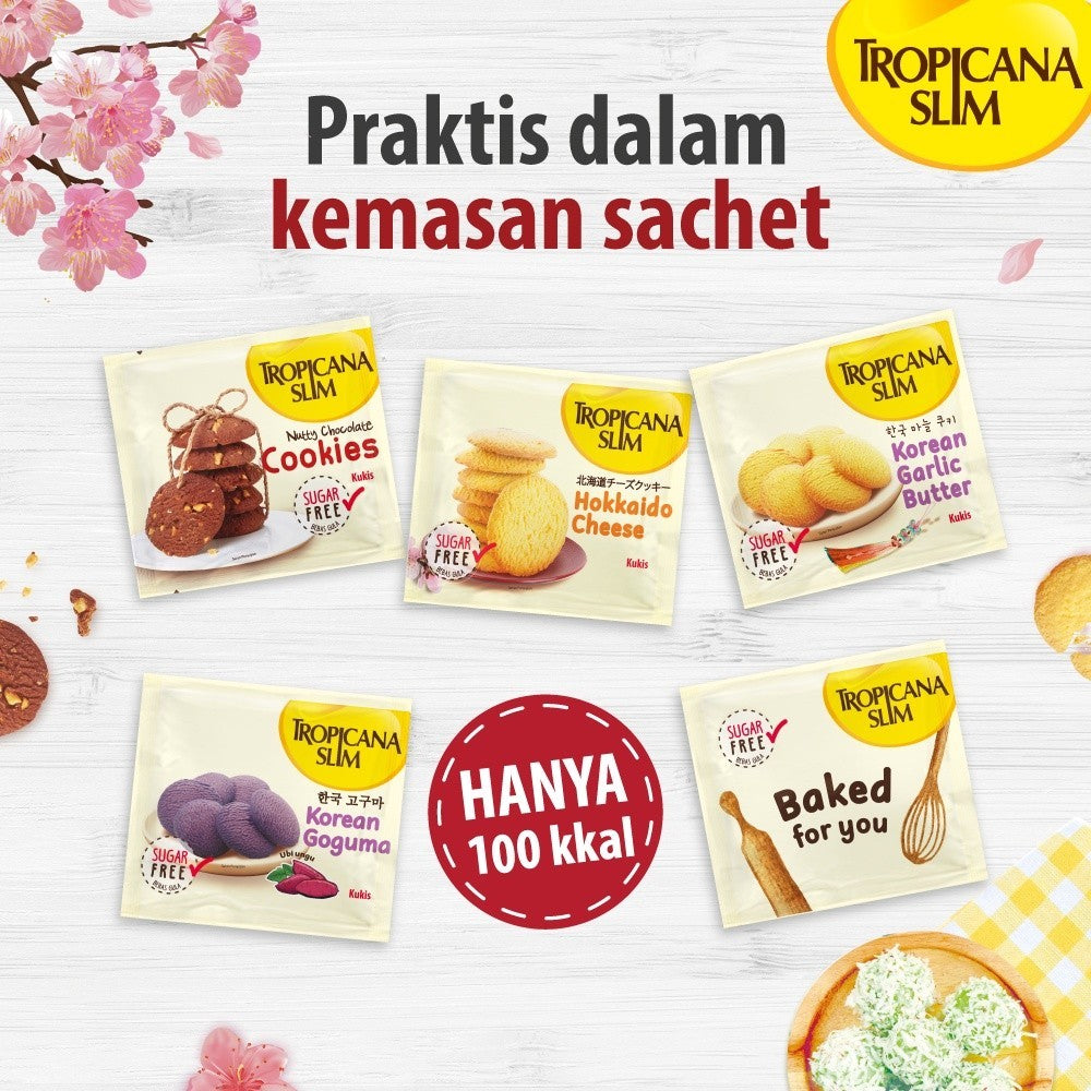 Tropicana Slim Nutty Chocolate 10s @ 20gr x 2 pcs