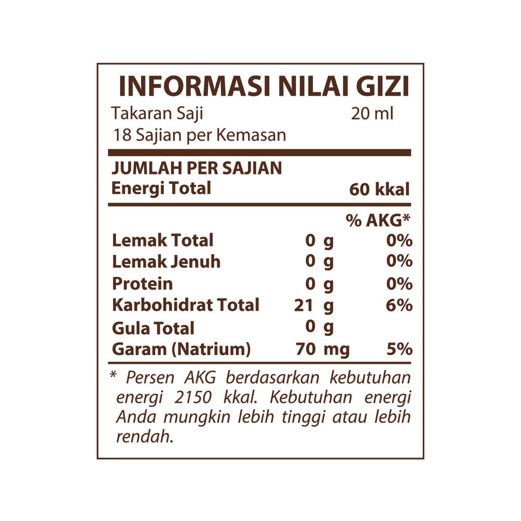 Tropicana Slim Gula Jawa 350ml x 2 pcs