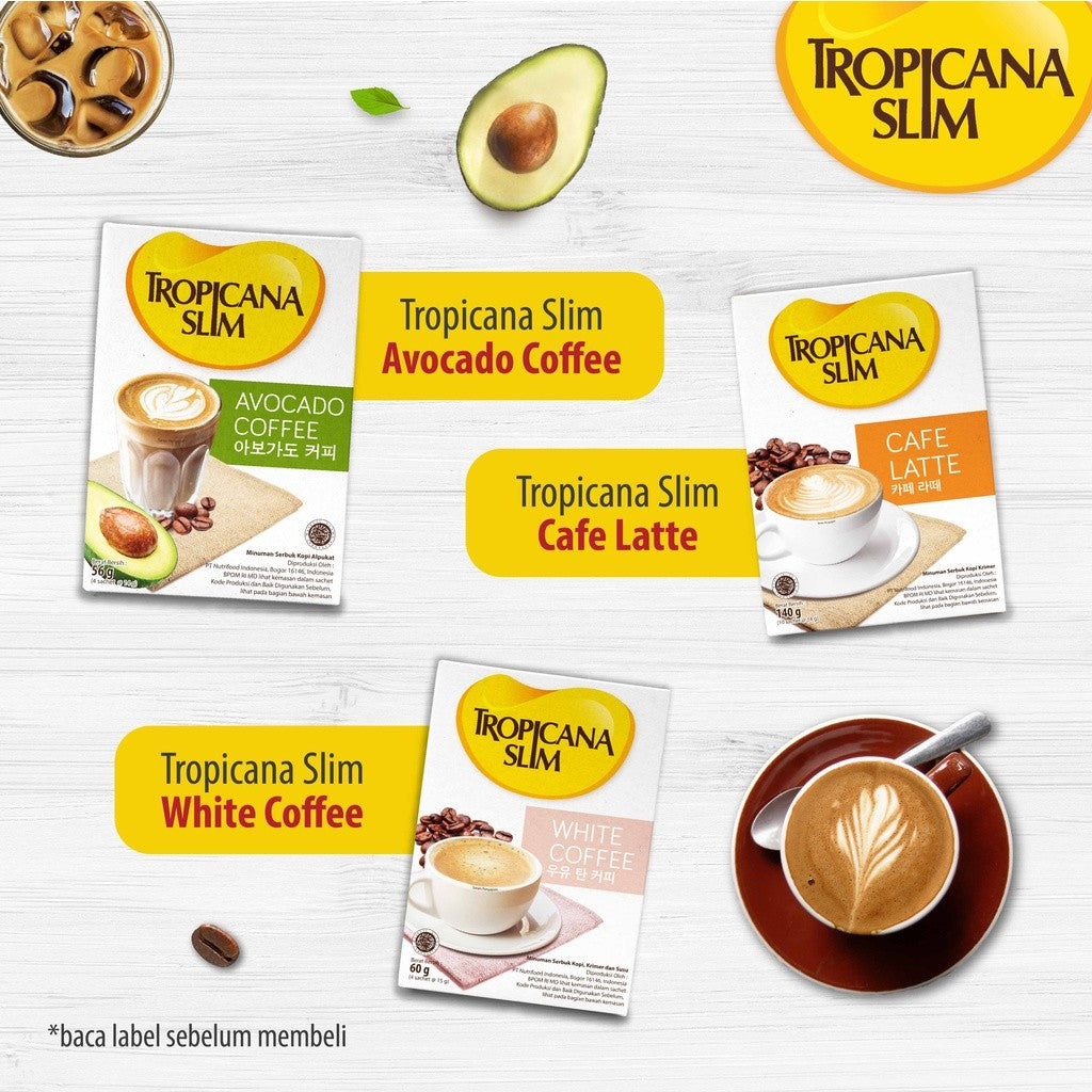 Tropicana Slim Cafe Latte 10s @ 14gr
