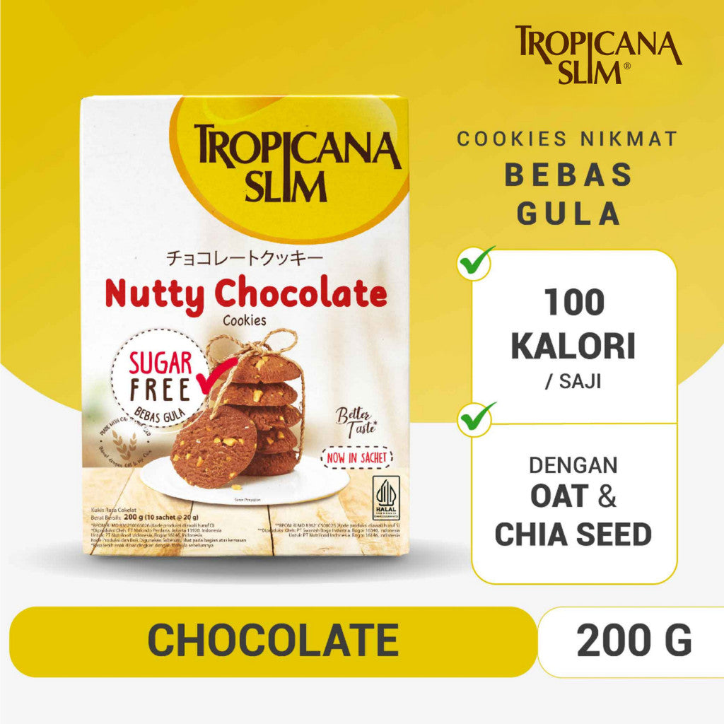 Tropicana Slim Nutty Chocolate 10s @ 20gr