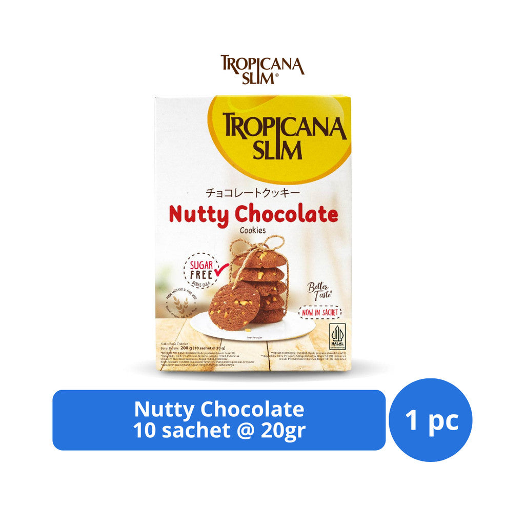 Tropicana Slim Nutty Chocolate 10s @ 20gr
