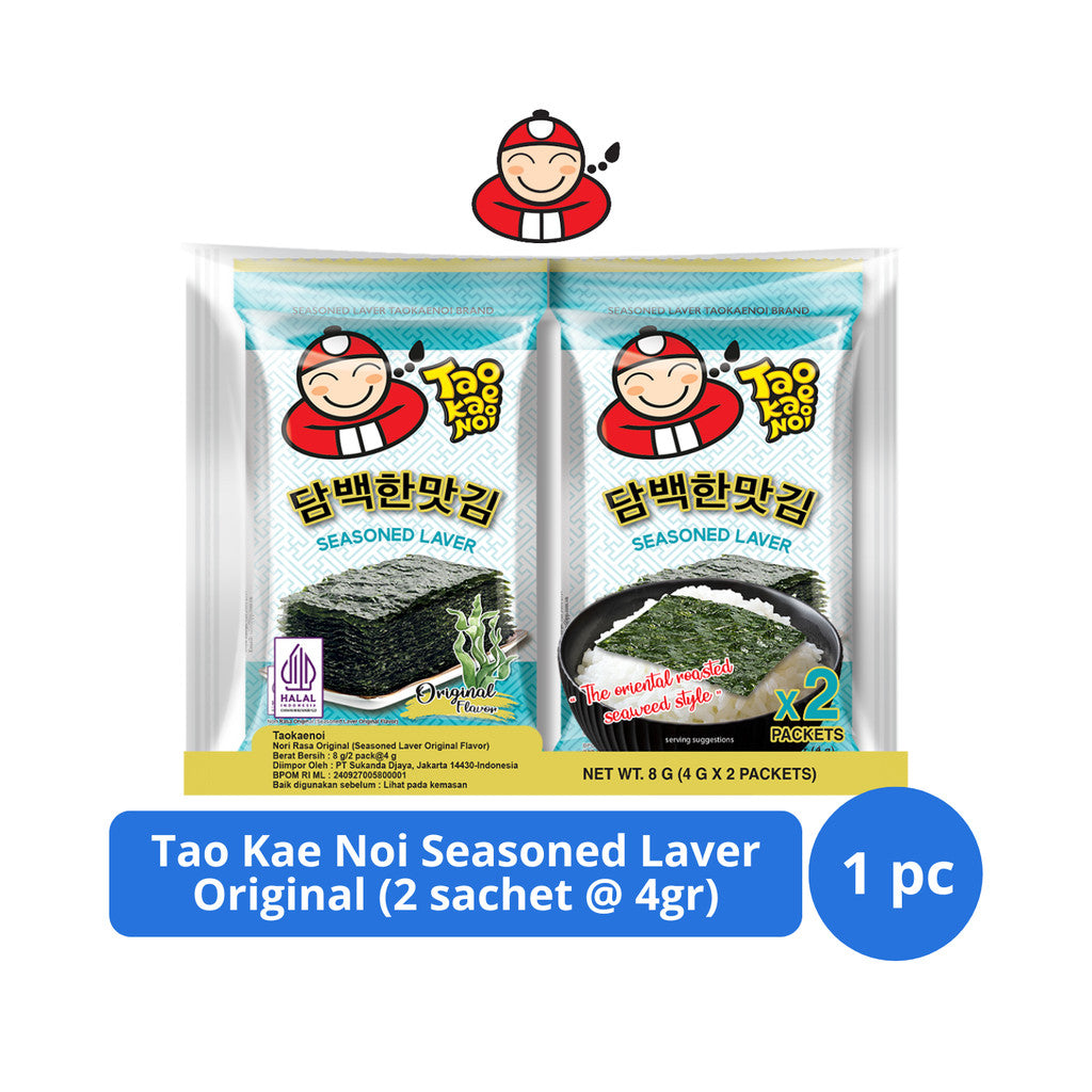 Tao Kae Noi Seasoned Laver Original 2s @ 4gr