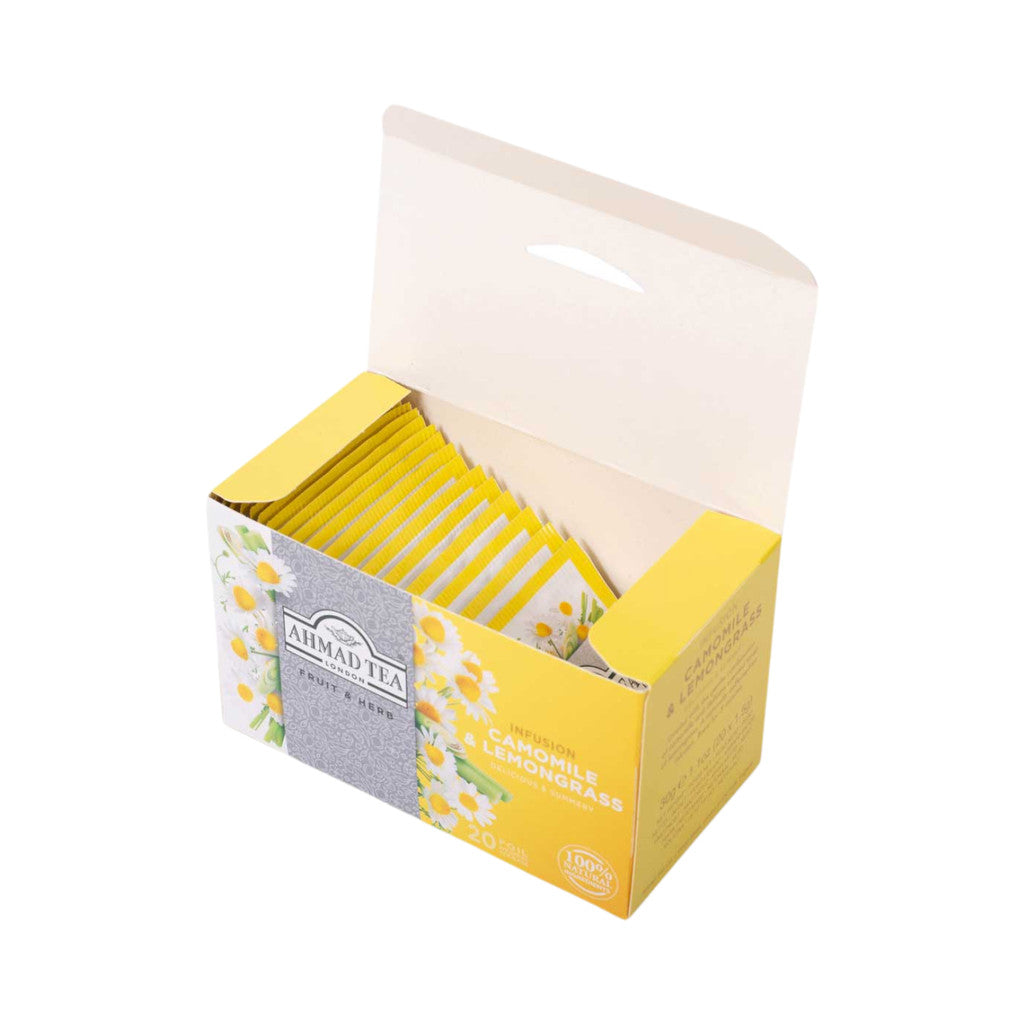 Ahmad Tea Camomile & Lemongrass Infusion 20s