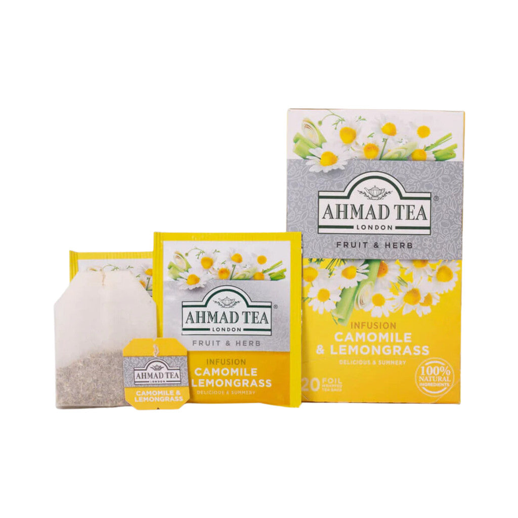 Ahmad Tea Camomile & Lemongrass Infusion 20s